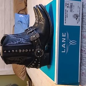 Lane Silver Mesa Bootie
